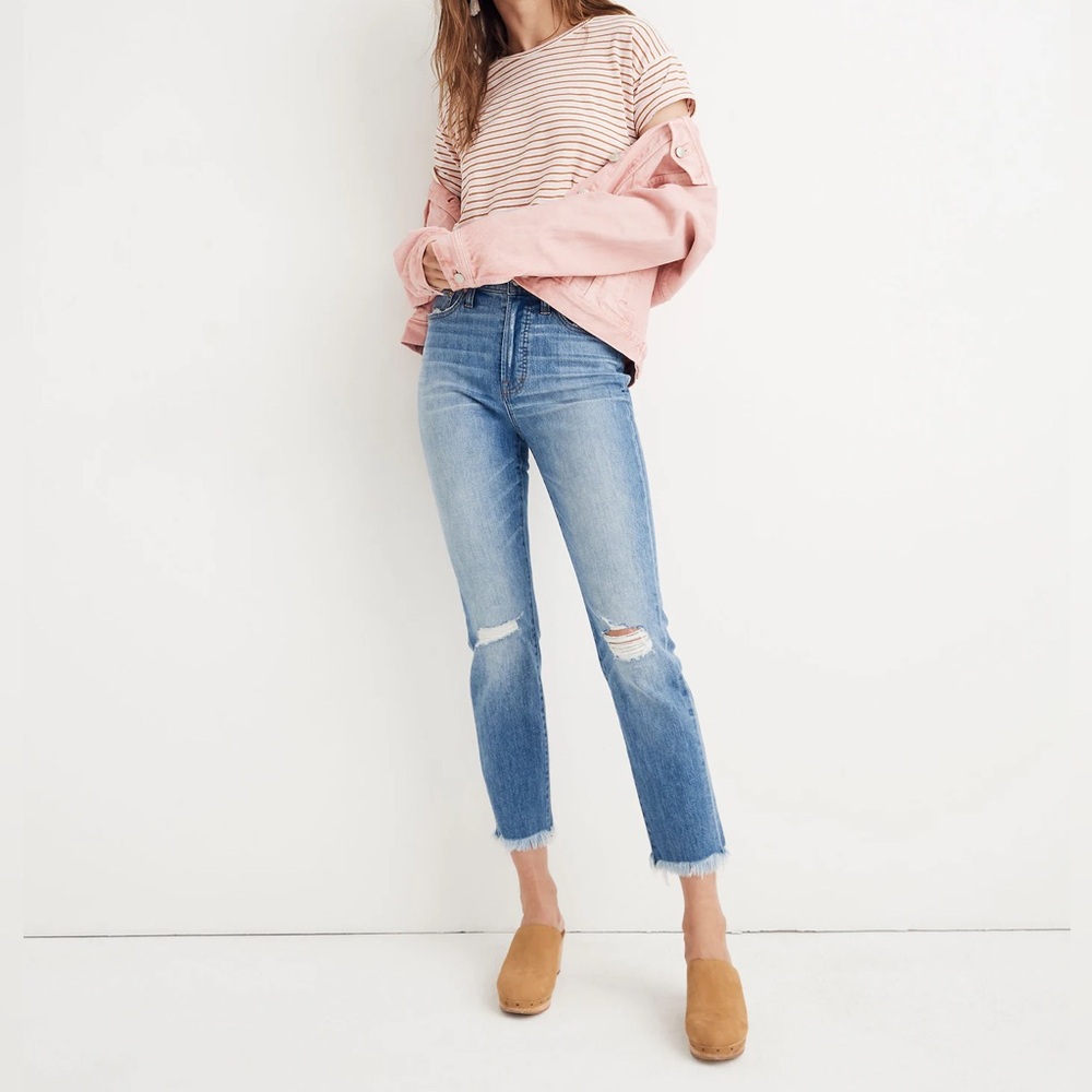 Madewell the perfect vintage Jean in Parnell wash woman’s size 25
